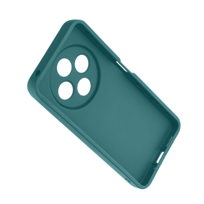 etui-do-xiaomi-redmi-14c-silikonowe-serce-zielone-ze-szklem