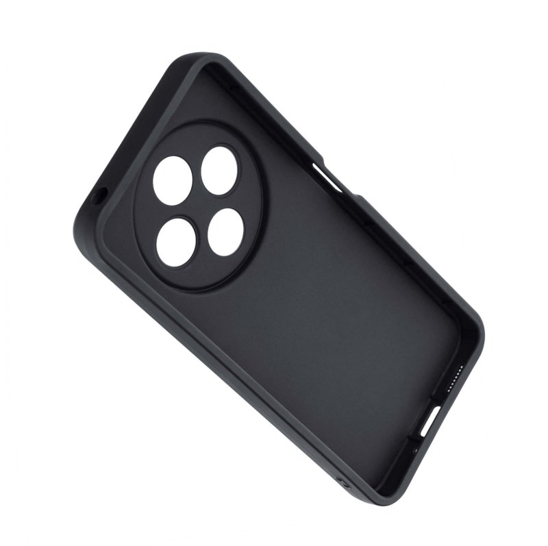 etui-do-xiaomi-redmi-14c-silikonowe-serce-czarne-ze-szklem