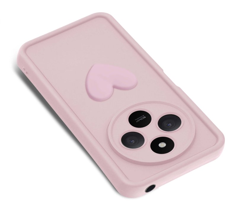 etui-do-xiaomi-redmi-14c-silikonowe-serce-jasnorozowe-ze-szklem