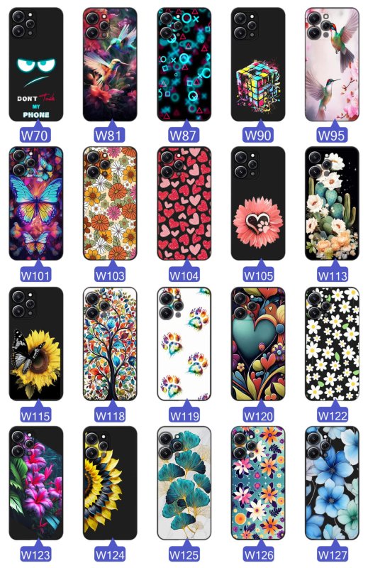 etui-do-xiaomi-redmi-12-4g-rozne-wzory-damskie-ze-szklem