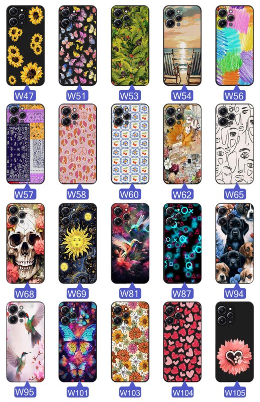 etui-do-xiaomi-redmi-12-4g-rozne-wzory-kobiece-ze-szklem