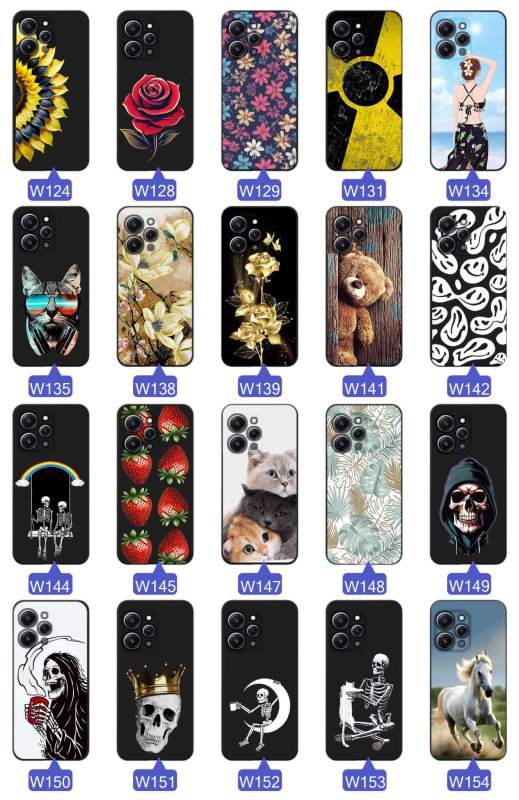 etui-do-xiaomi-redmi-12-4g-rozne-wzory-fajne-ze-szklem