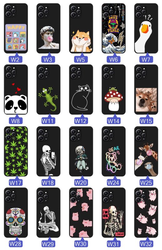 etui-do-xiaomi-redmi-12-4g-rozne-wzory-smieszne-ze-szklem