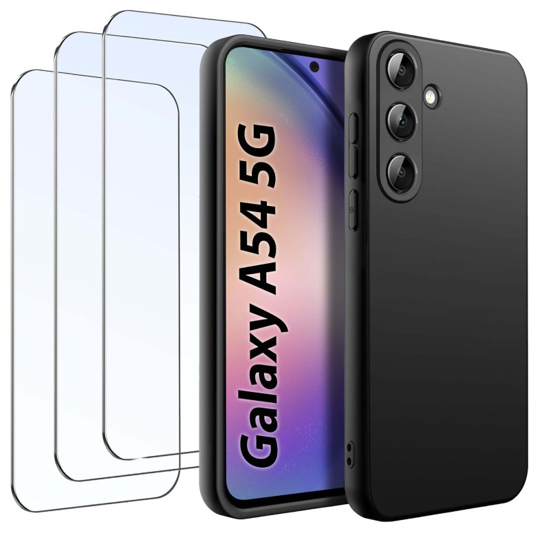 etui-do-samsung-galaxy-a54-5g-czarne-matowe-z-zestawem-3-szkiel