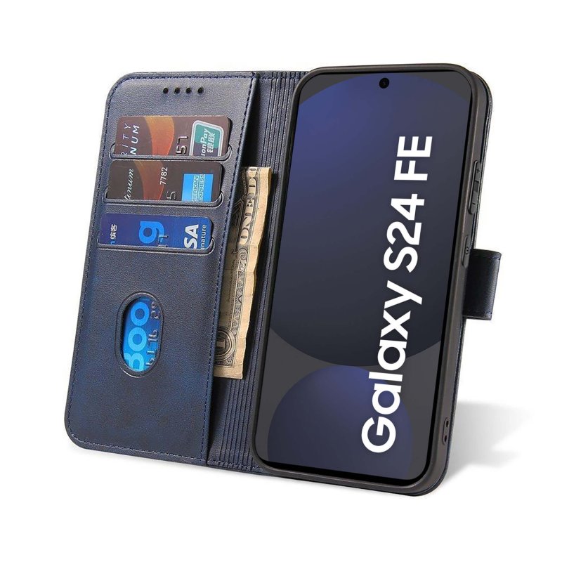 etui-do-samsung-galaxy-s24-fe-skorzane-z-klapka-granatowe-ze-szklem