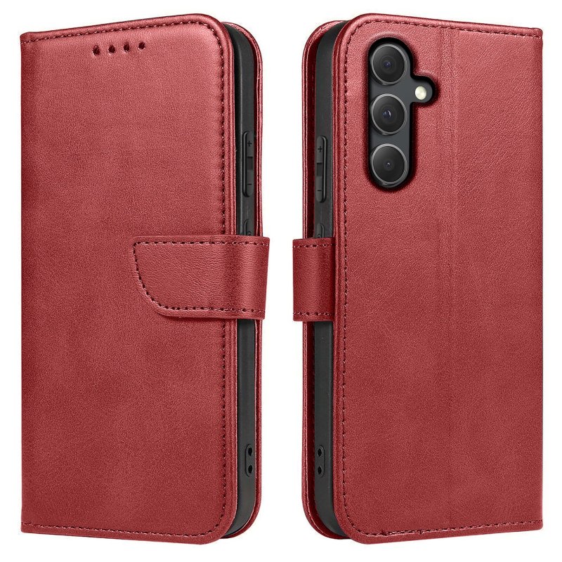 etui-do-samsung-galaxy-s24-fe-skorzane-z-klapka-bordowe-ze-szklem