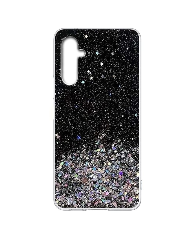 etui-do-samsung-galaxy-a16-5g-brokat-czarne-ze-szklem