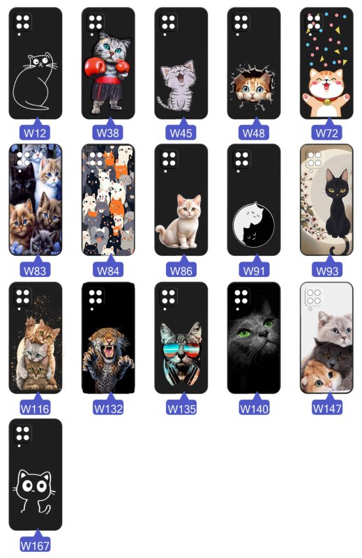 etui-do-samsung-galaxy-a12-m12-rozne-wzory-z-kotem-ze-szklem