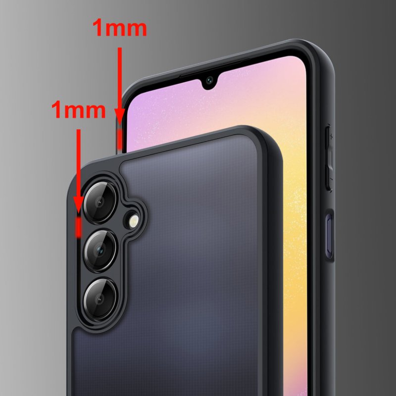 etui-do-samsung-galaxy-a25-5g-przezroczyste-wzmacniane-czarne-z-zestwem-2-szkiel