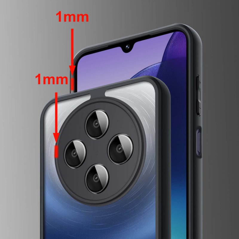 etui-do-xiaomi-redmi-14c-przezroczyste-wzmacniane-czarne-z-zestwem-2-szkiel