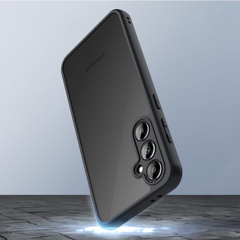 etui-do-samsung-galaxy-s24-fe-przezroczyste-wzmacniane-czarne-z-zestwem-2-szkiel