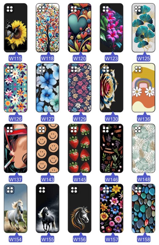 etui-do-samsung-galaxy-a22-5g-rozne-wzory-kolorowe-ze-szklem