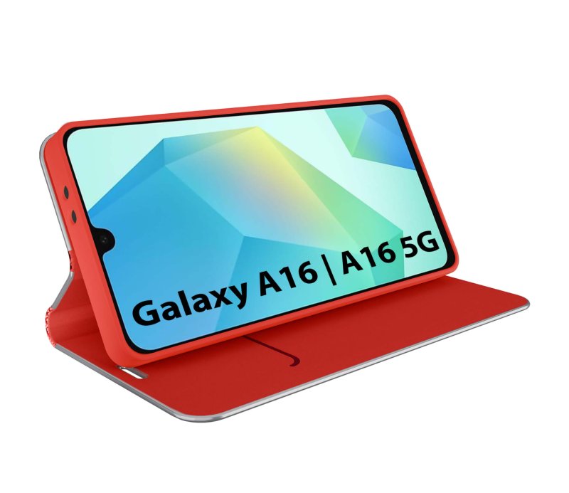 etui-do-samsung-galaxy-a16-5g-czerwone-zamykane-klasyczne-ze-szklem