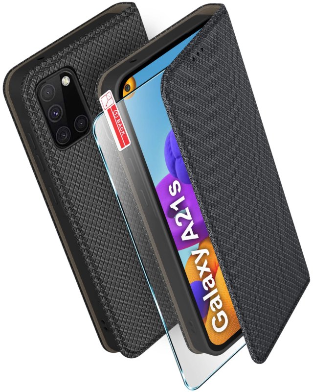 etui-do-samsung-galaxy-a21s-czarne-zamykane-ze-szklem