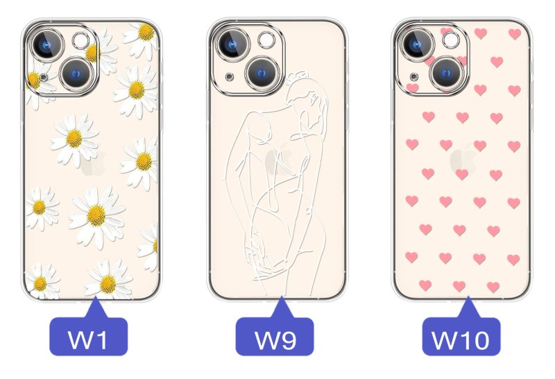 etui-do-iphone-13-14-przezroczyste-rozne-wzory-fajne-ze-szklem