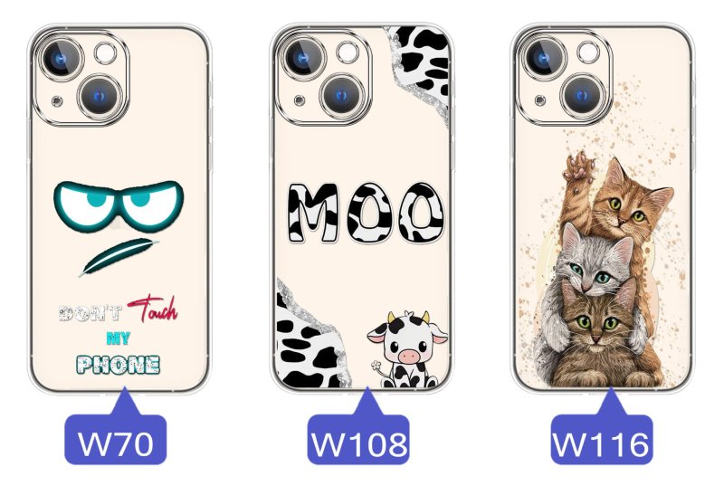 etui-do-iphone-13-14-przezroczyste-rozne-wzory-fajne-ze-szklem