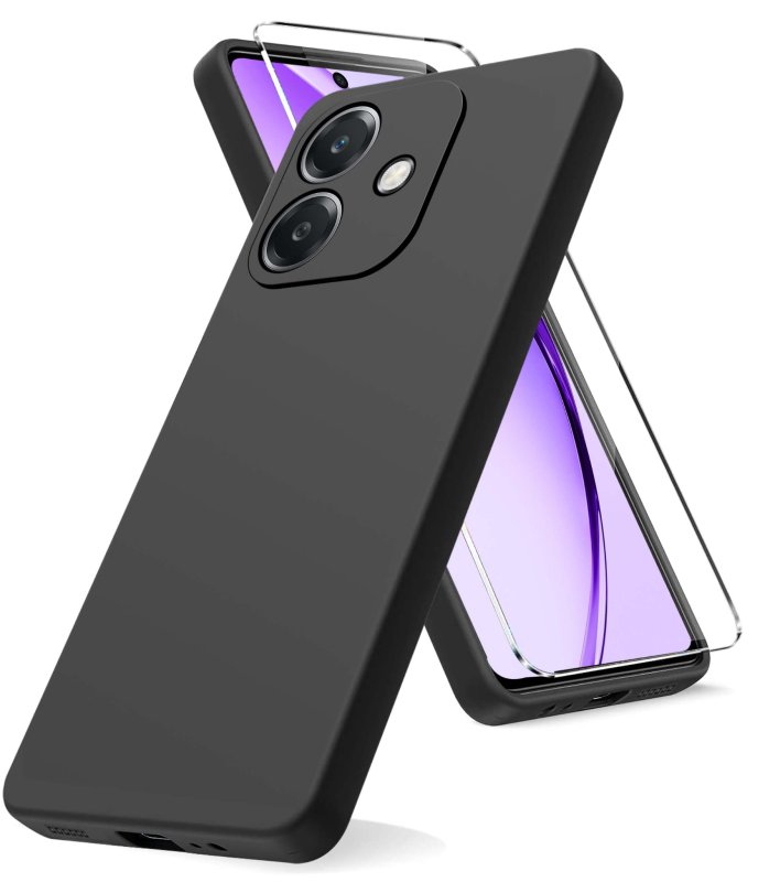 etui-do-oppo-a40-a40m-czarne-matowe-ze-szklem