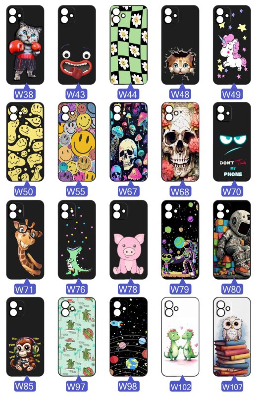 etui-do-oppo-a40-a40m-malowane-rozne-wzory-smieszne-ze-szklem