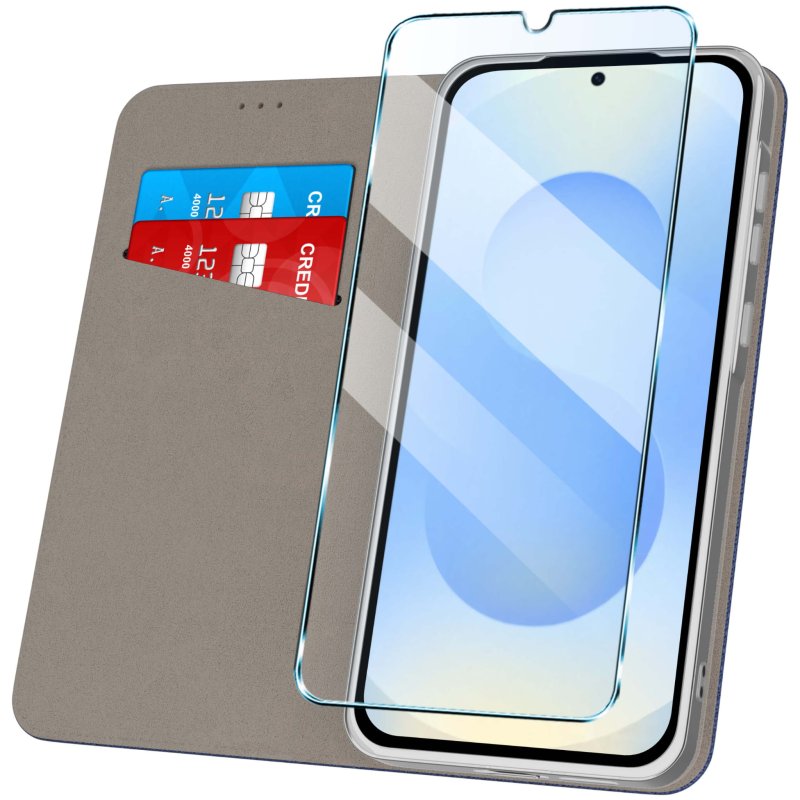 etui-do-samsung-galaxy-s25-granatowe-zamykane-ze-szklem