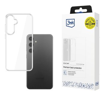 Etui 3MK do Samsung Galaxy S25+ Plus przeźroczyste ze szkłem