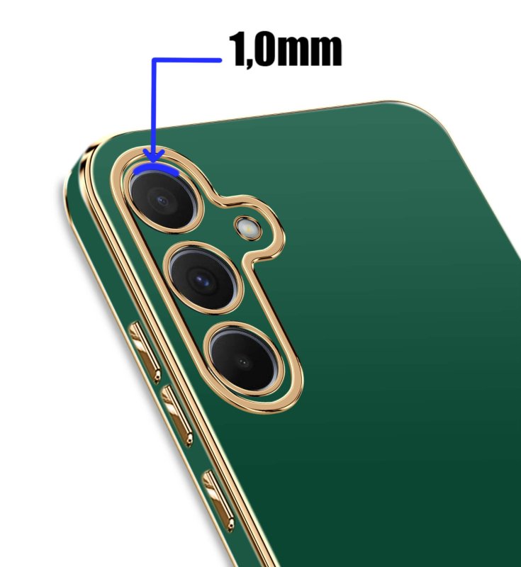 etui-do-samsung-galaxy-s25-plus-ze-zlota-ramka-zielone-ze-szklem