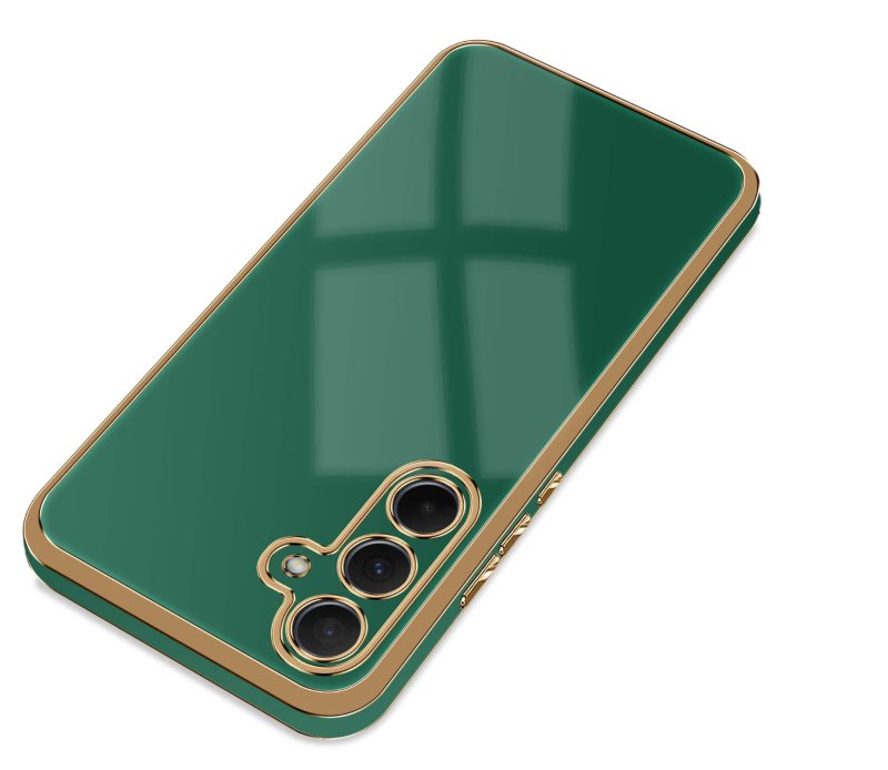 etui-do-samsung-galaxy-s25-plus-ze-zlota-ramka-zielone-ze-szklem