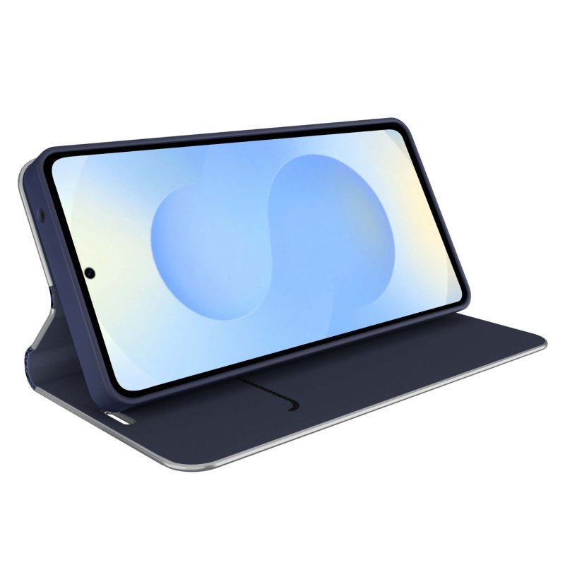 etui-do-samsung-galaxy-s25-granatowe-zamykane-klasyczne-ze-szklem