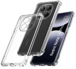 Etui do Xiaomi Redmi Note 14 Pro 5G / Pro+ 5G przeźroczyste z folią