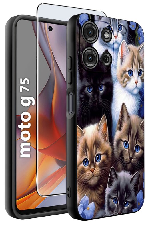 etui-do-motorola-moto-g75-5g-rozne-wzory-z-kotem-ze-szklem