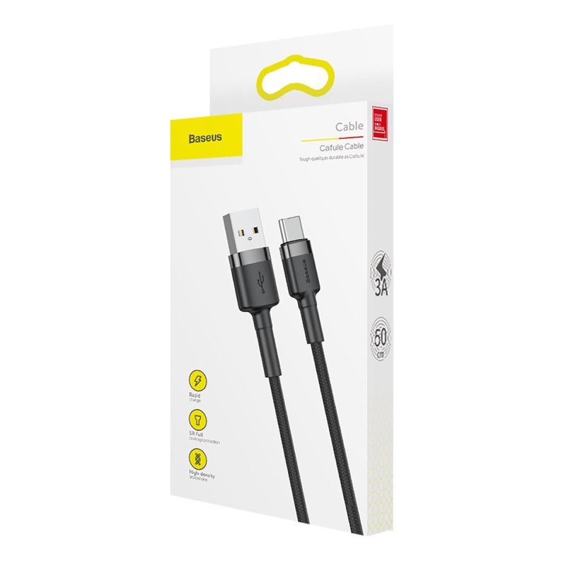 kabel-szbkiego-ladowania-usb-a-do-usb-c-3a-0,5-metra-czarny