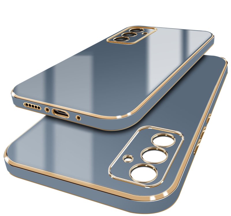etui-do-samsung-galaxy-m55-5g-ze-zlota-ramka-szaroniebieskie-ze-szklem