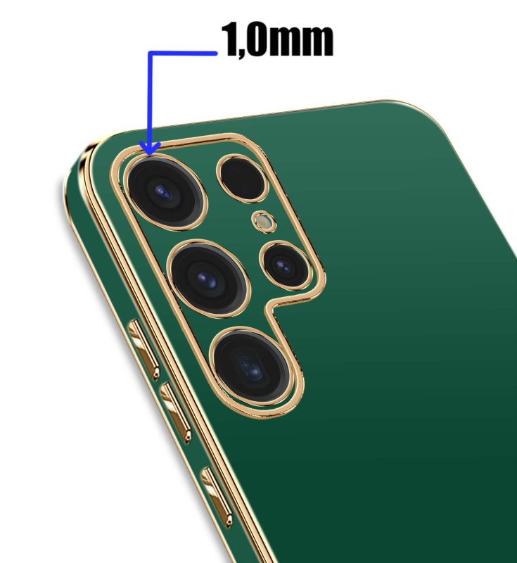 etui-do-samsung-galaxy-s25-ultra-ze-zlota-ramka-zielone-ze-szklem
