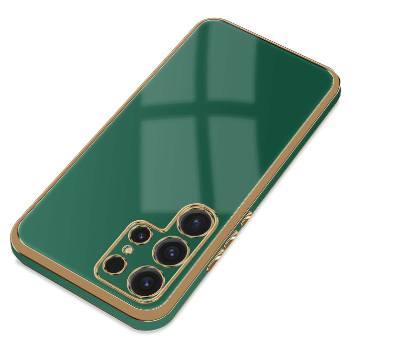 etui-do-samsung-galaxy-s25-ultra-ze-zlota-ramka-zielone-ze-szklem