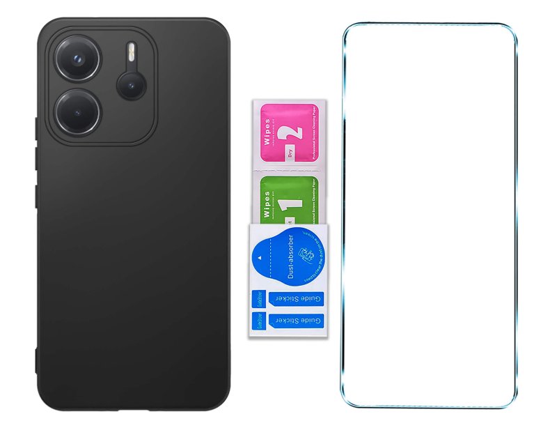 etui-do-xiaomi-redmi-note-14-5g-czarne-matowe-z-zestawem-2-szkiel