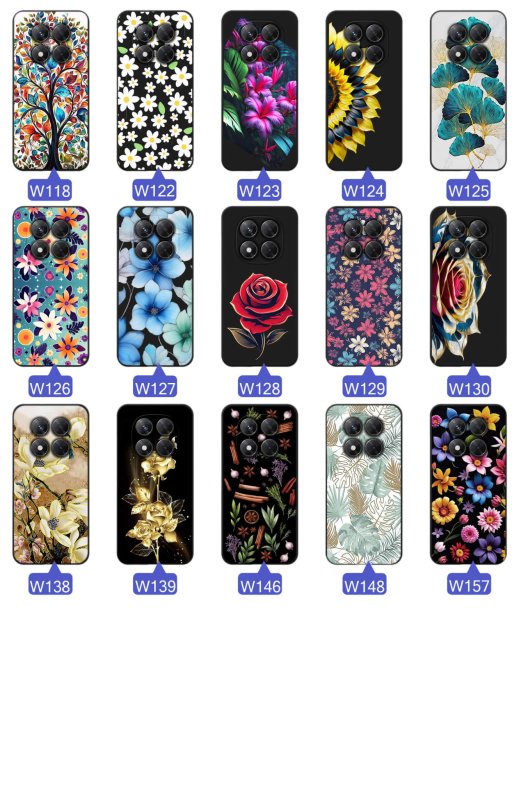 etui-do-xiaomi-redmi-note-14-pro-5g-malowane-rozne-wzory-kwiaty