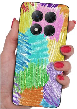 Etui do Xiaomi Redmi Note 14 Pro 5G malowane różne wzory kolorowe