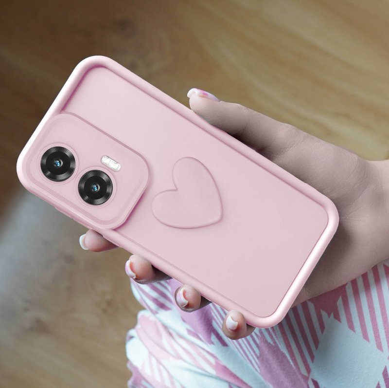 etui-do-motorola-moto-g35-silikonowe-serce-jasnorozowe-ze-szklem