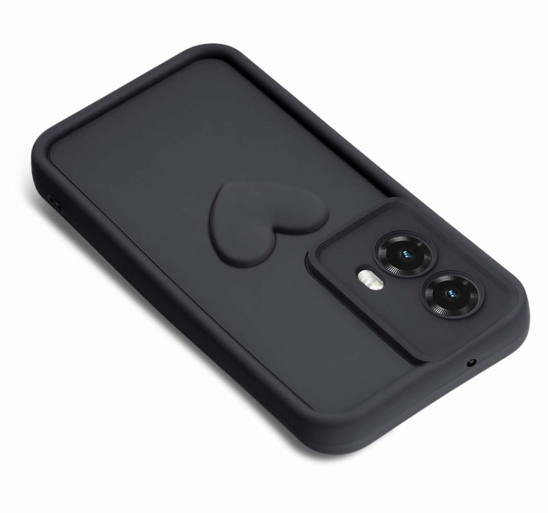 etui-do-motorola-moto-g85-silikonowe-serce-czarne