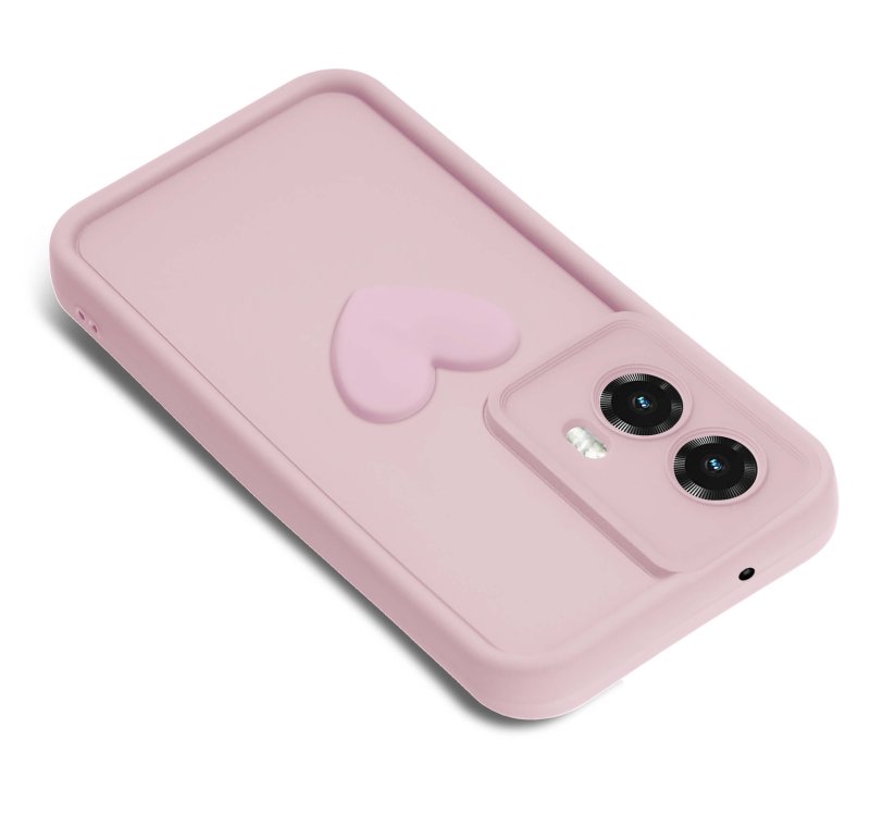 etui-do-motorola-moto-g85-silikonowe-serce-jasnorozowe