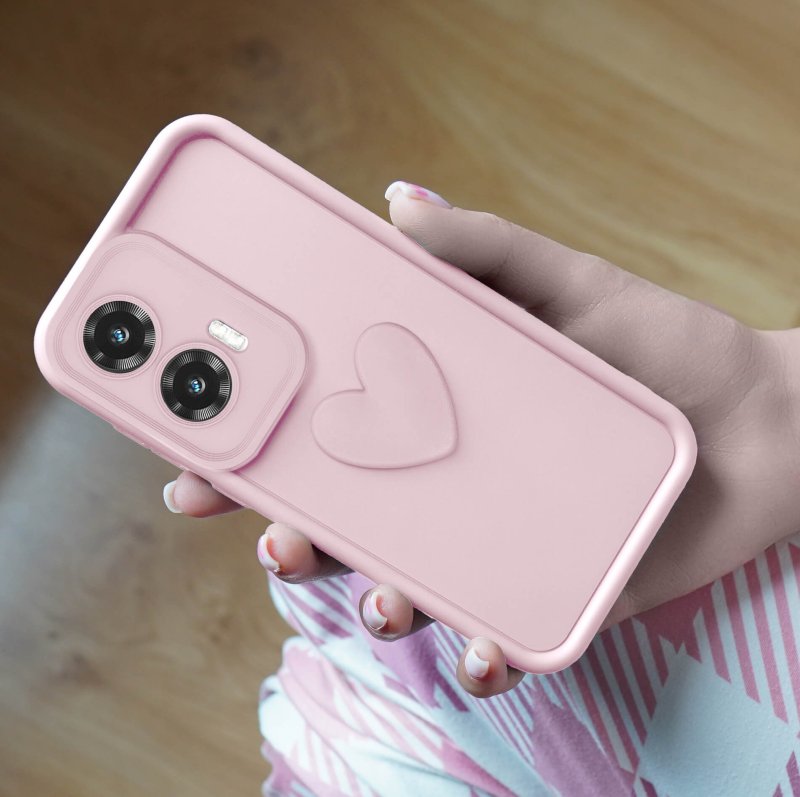 etui-do-motorola-moto-g85-silikonowe-serce-jasnorozowe