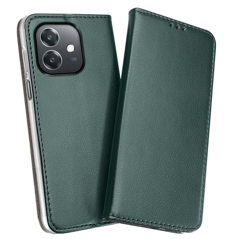 etui-do-oppo-a40-a40m-zielone-magnetyczne-zamykane-ze-szklem