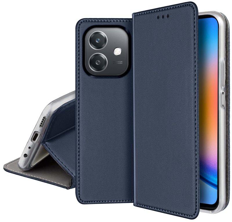 etui-do-oppo-a40-a40m-granatowe-magnetyczne-zamykane-ze-szklem