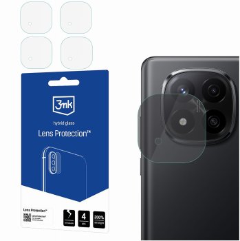 Szkło 3MK do Xiaomi Redmi Note 14 Pro+ Plus na aparat 4 sztuki