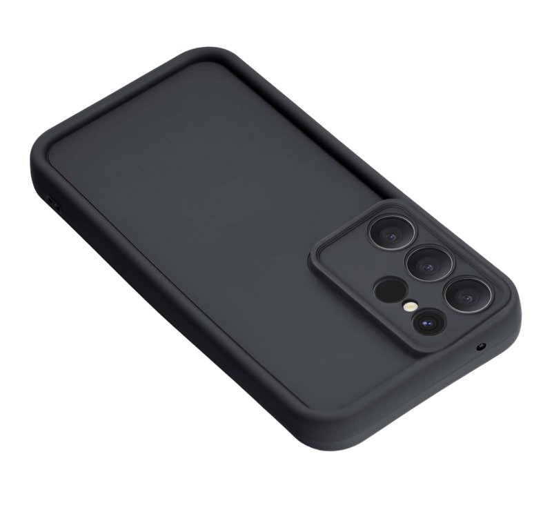 etui-do-samusng-galaxy-s25-ultra-czarne-wzmacniane-silikonowe-ze-szklem