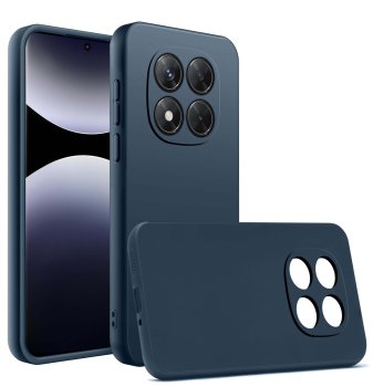 Etui do Xiaomi Redmi Note 14 Pro 5g granatowe matowe