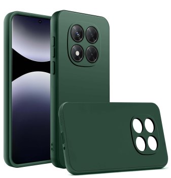 Etui do Xiaomi Redmi Note 14 Pro+ Plus 5g zielone matowe