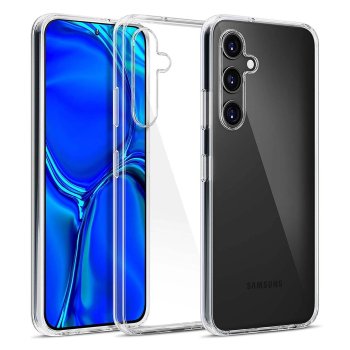 Etui 3MK do Samsung Galaxy S24 przeźroczyste ze szkłem