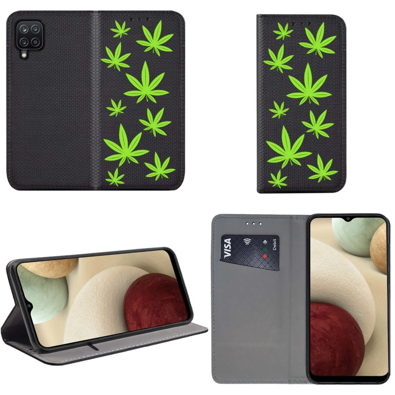 etui-na-samsung-galaxy-a12-m12-z-klapką-malowane-wzor-smieszny-szklo-hartowane