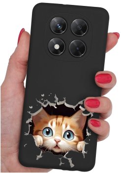 Etui do Xiaomi Redmi Note 14 Pro+ Plus 5G malowane różne wzory z kotem