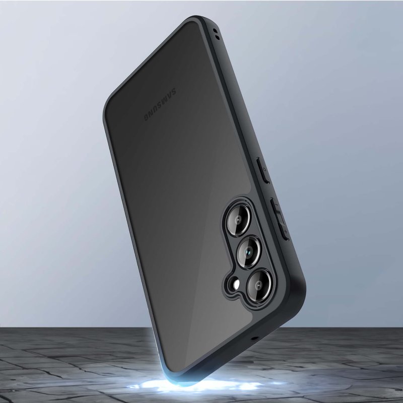 etui-do-samsung-galaxy-a56-przezroczyste-wzmacniane-czarne-z-zestawem-2-szkiel